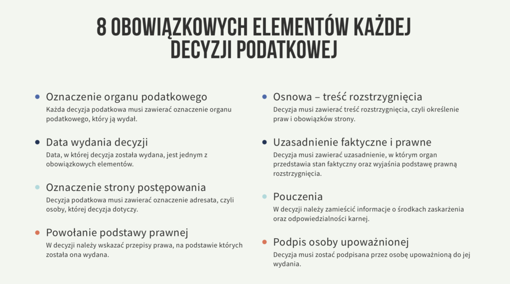 Decyzja podatkowa – czym jest i jak kończy postępowanie podatkowe przedsiębiorcy 1 Decyzja podatkowa